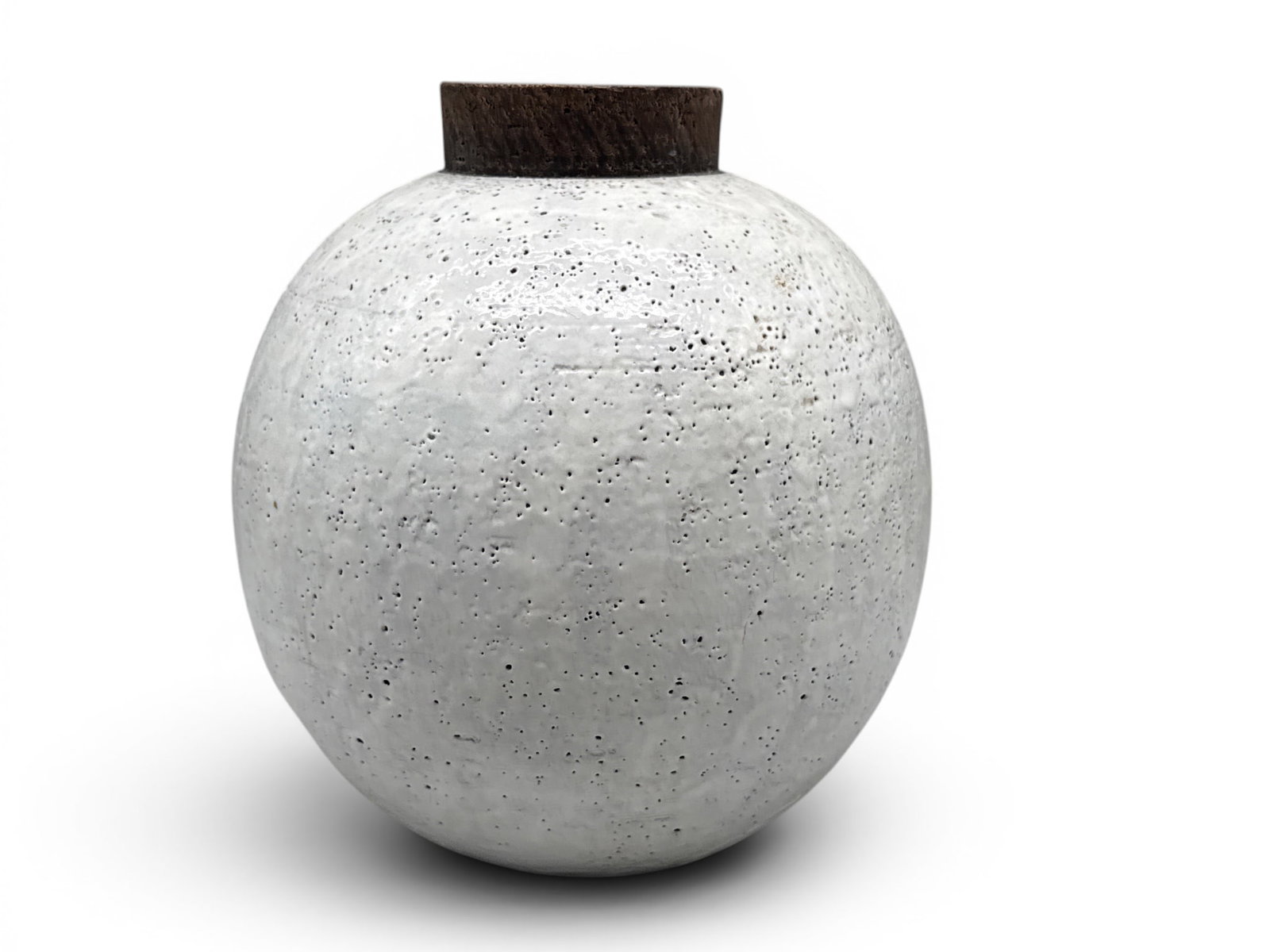 Aldo Londi Bitossi Ceramic Ball Vase (1 of 5)