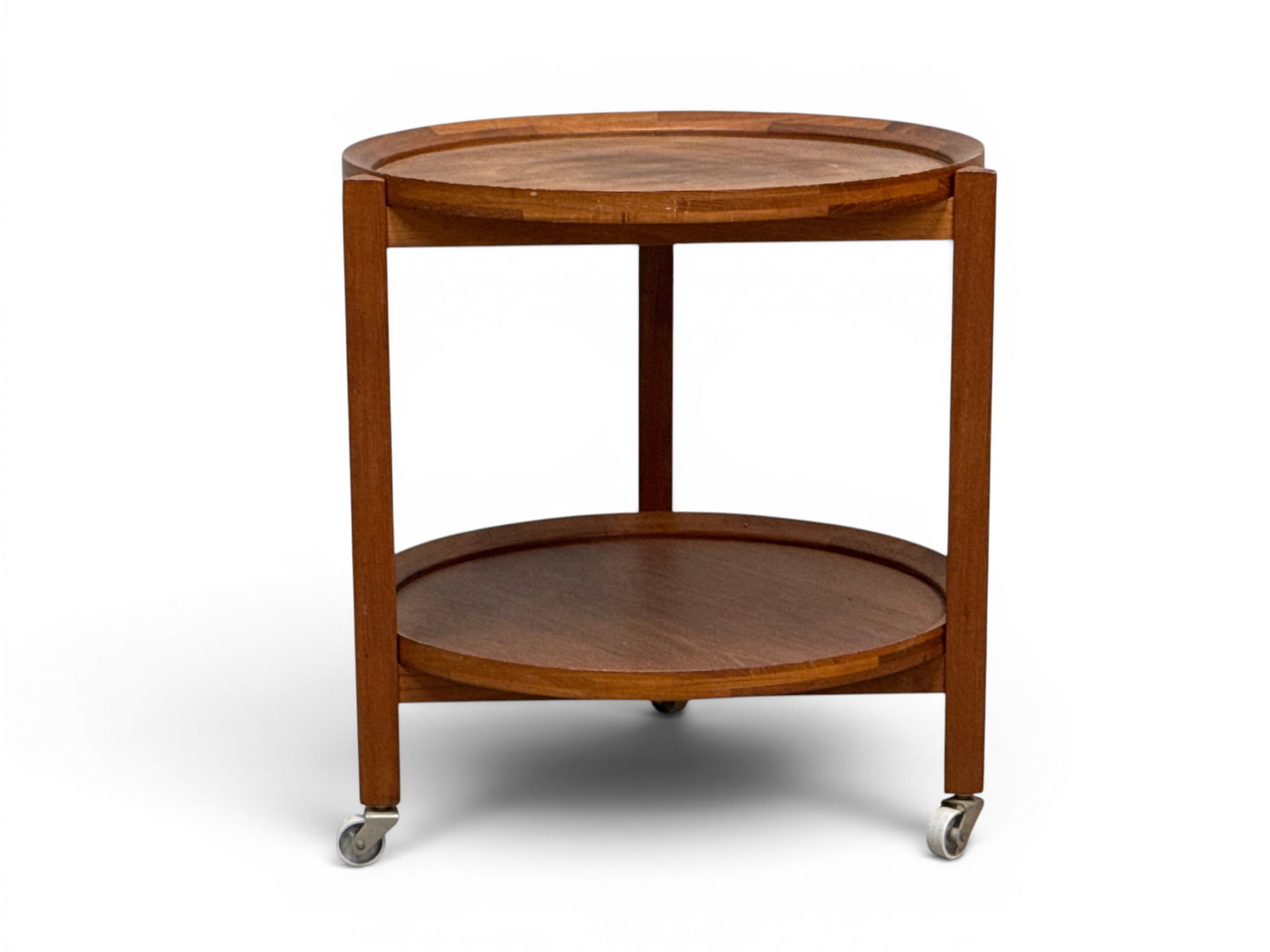 Danish Modern Teak Tea Trolley Server (1 of 4)