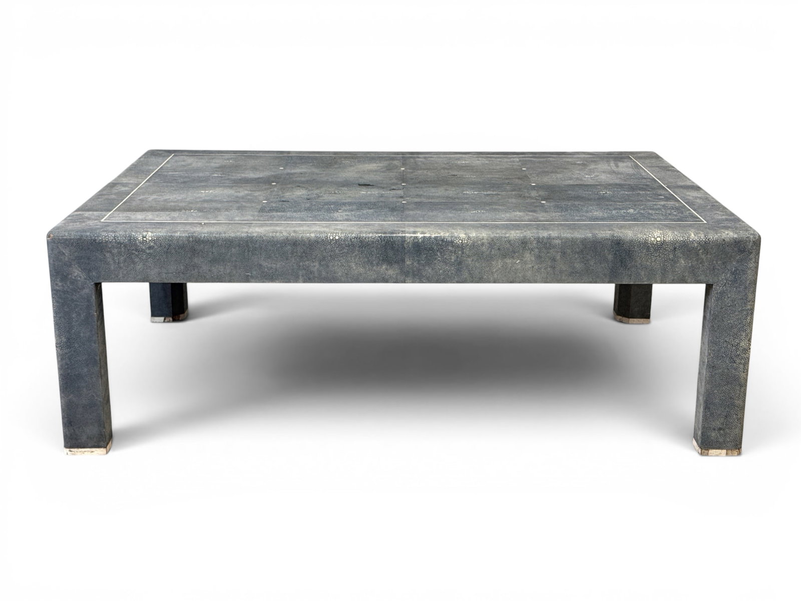 Karl Springer Shagreen Coffee Table (1 of 7)