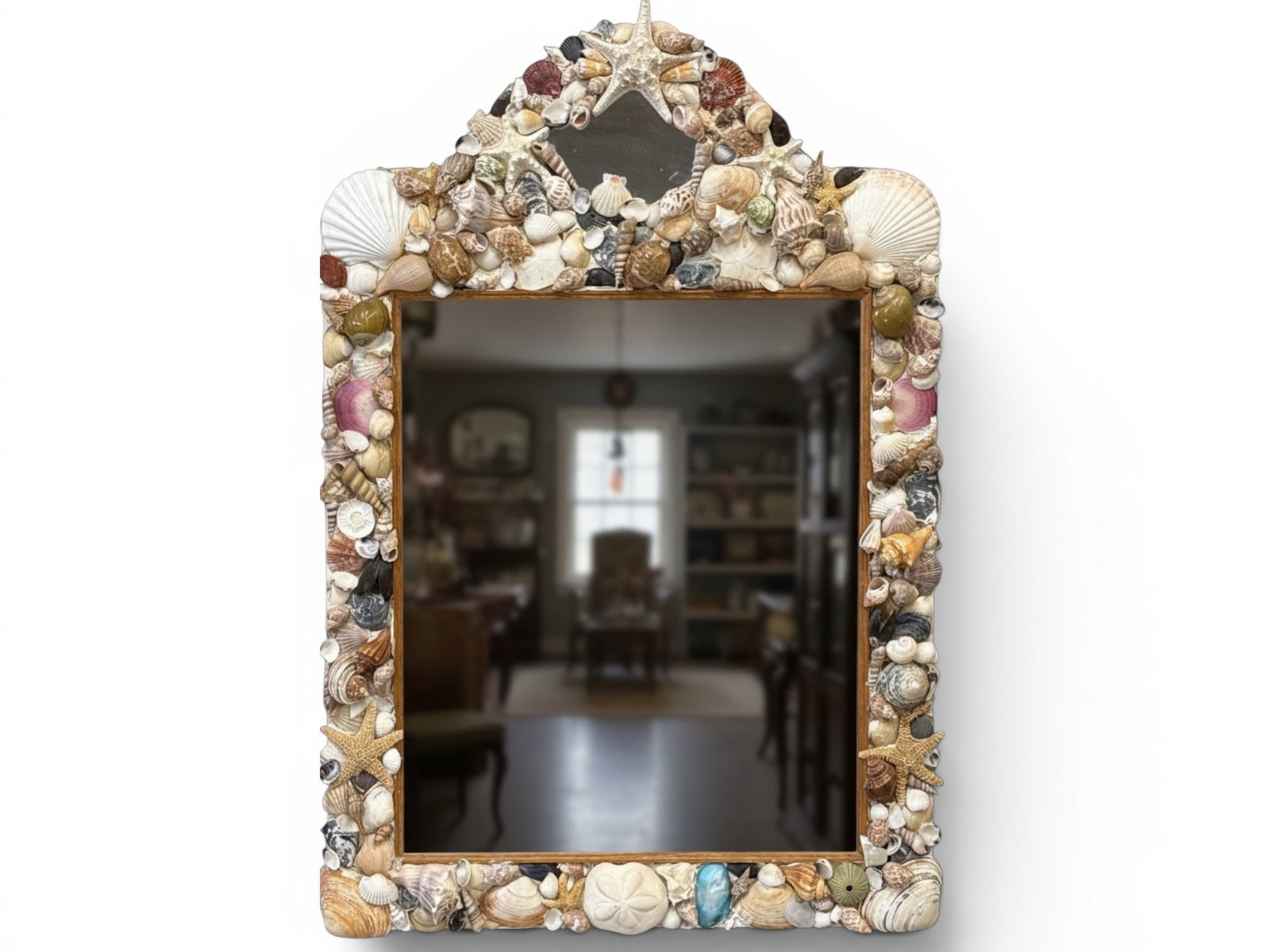 Shell Encrusted Wall Mirror (1 of 4)