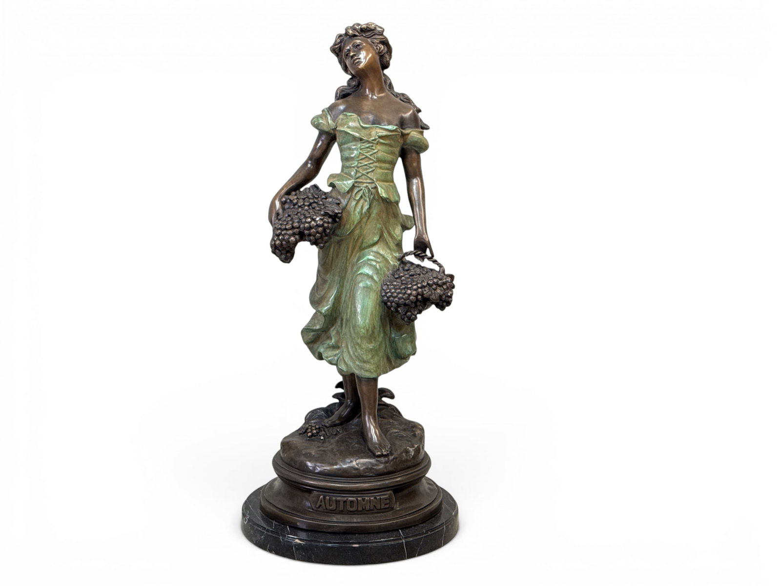 After Hippolyte Francois Moreau Bronze. Automne (1 of 5)