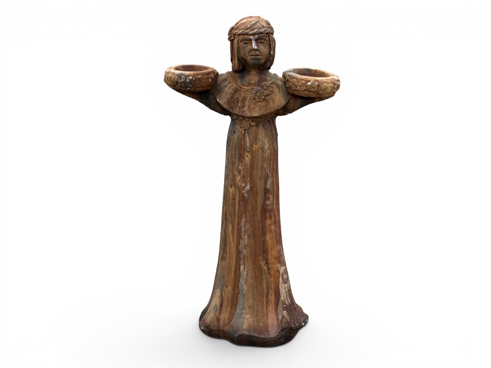 Cast Stone Garden Ornament. Bird Girl (1 of 3)