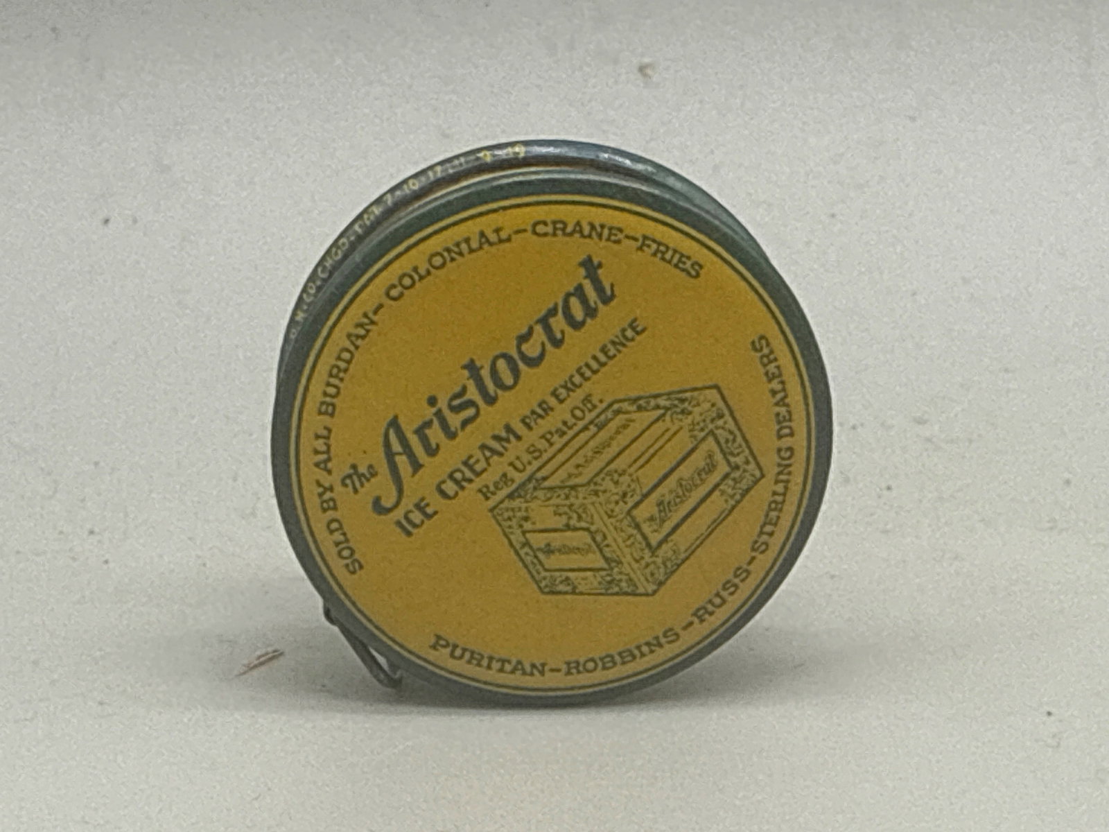 Five Celluloid Advertising Tape Measures - 2