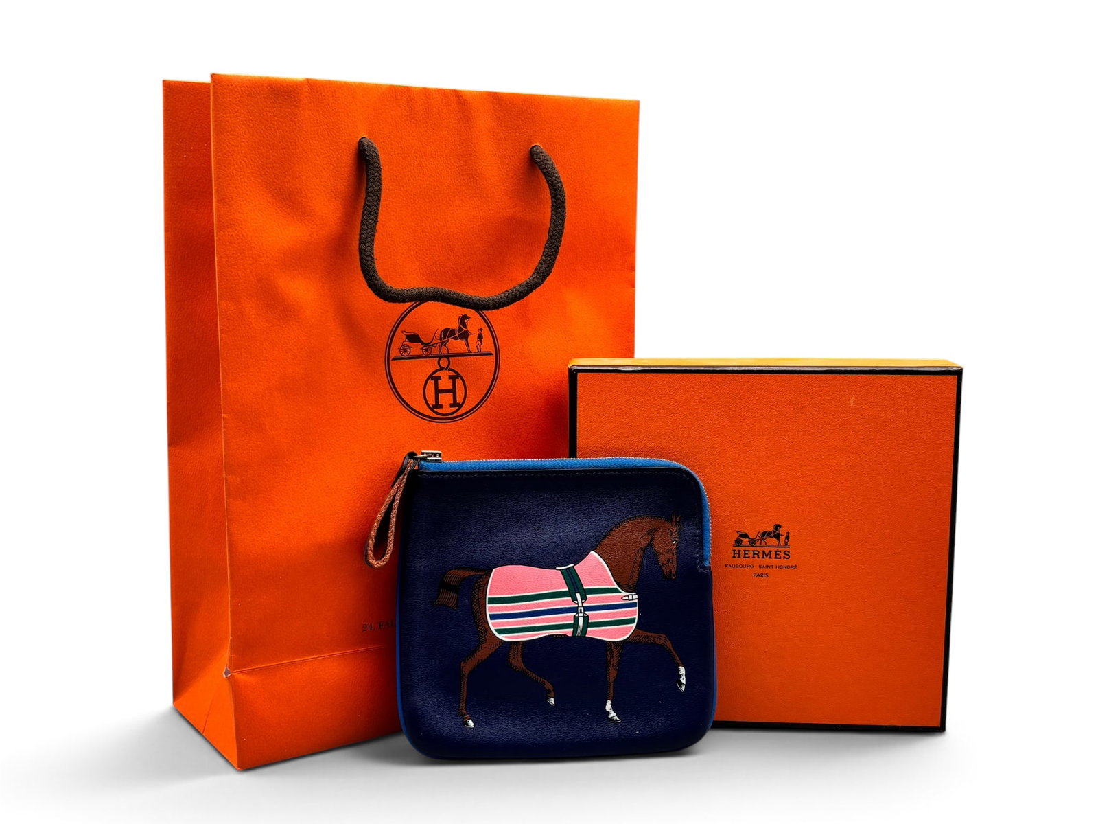 Hermes Couverture Nouvelles Carre Pocket Pouch (1 of 6)