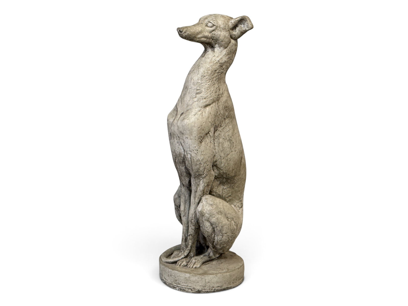 Cast Stone Greyhound Garden Statue (1 of 4)