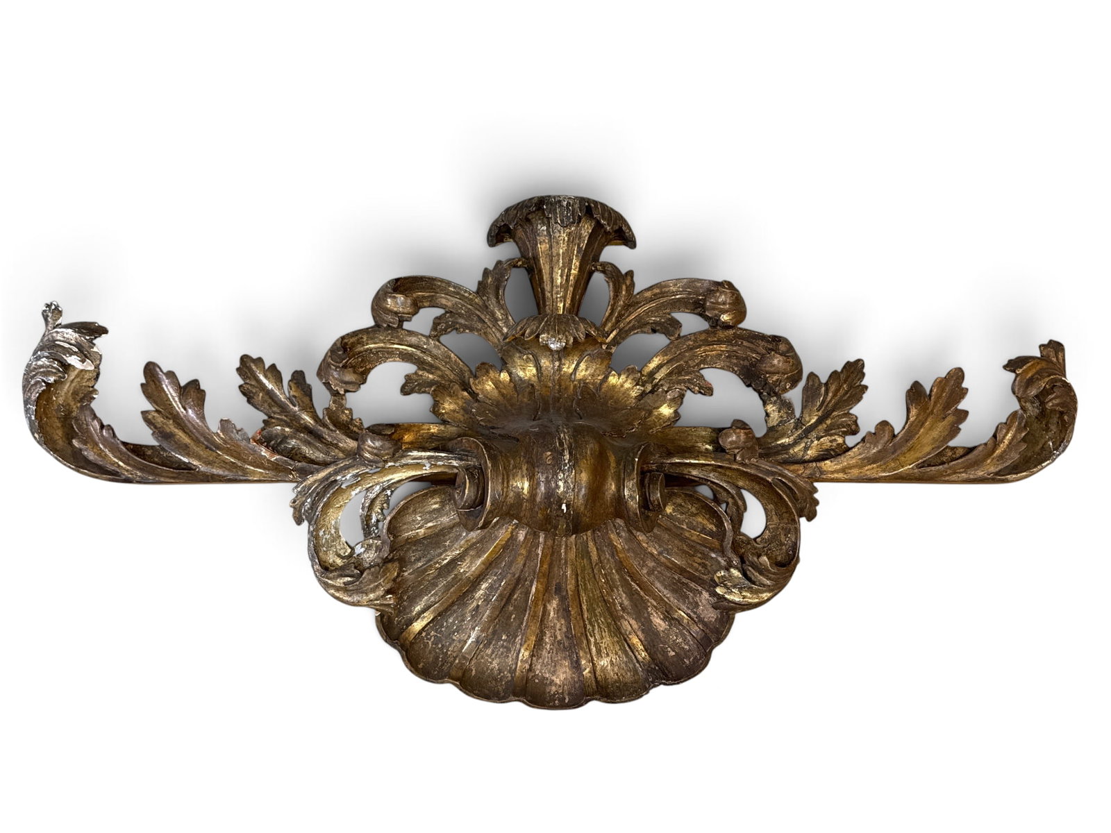 Large Continental Carved Giltwood Architectural Element (1 of 6)