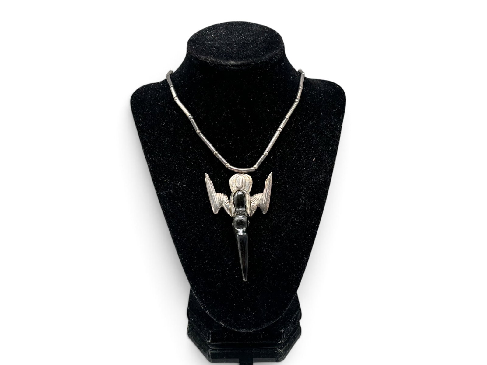 William Spratling Taxco Sterling Hummingbird Necklace (1 of 6)