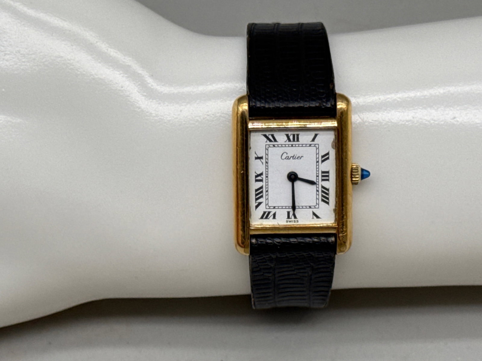 Cartier Tank Louis Mechanique Wristwatch (1 of 8)