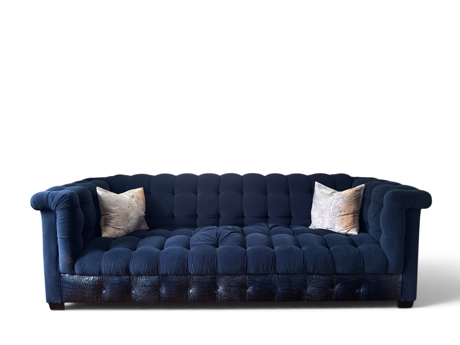 Hancock and Moore Burnham Tufted Velvet Sofa (1 of 3)
