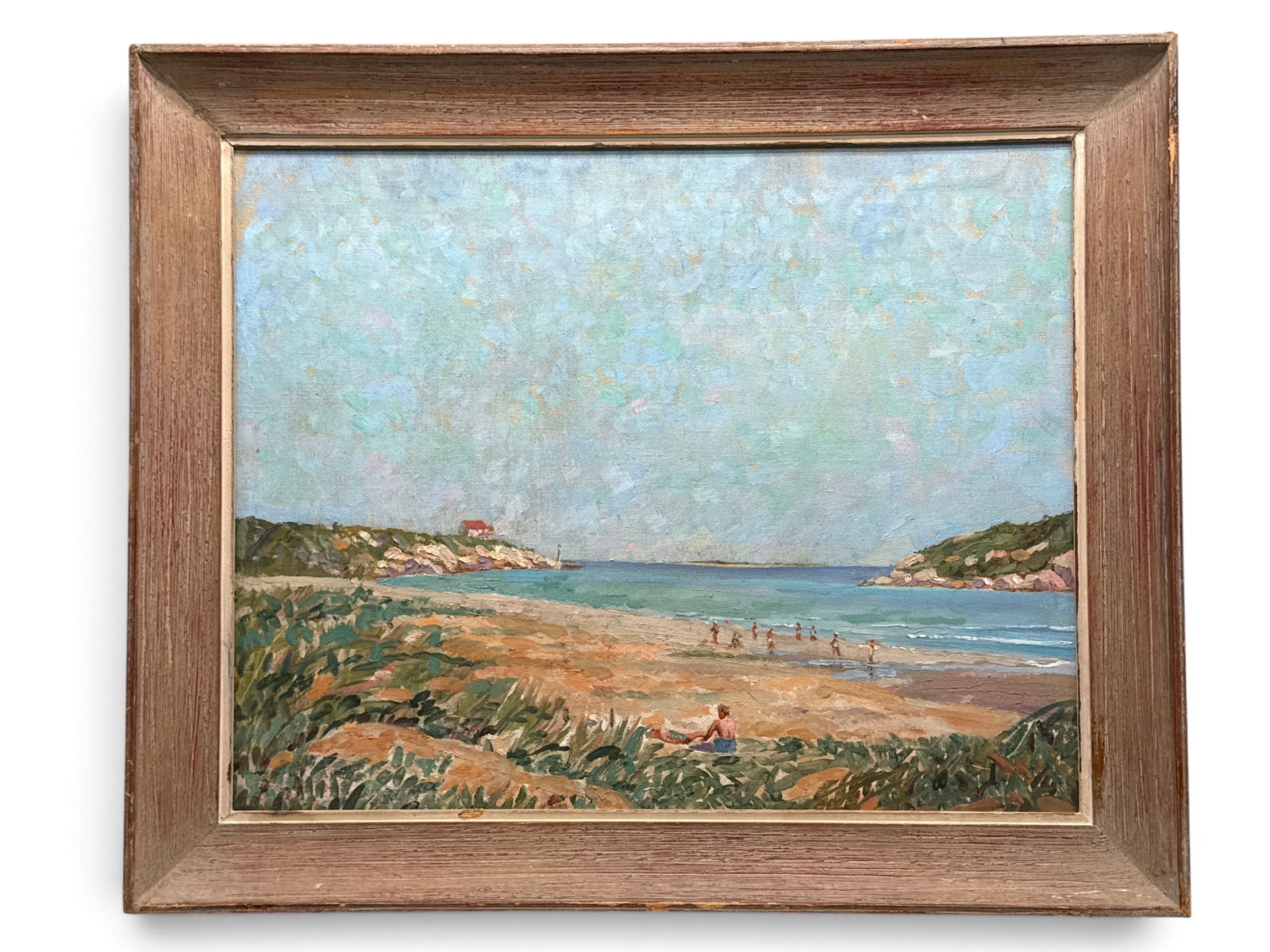 George P. Orr Oil/Canvas: Gloucester Beach (1 of 5)
