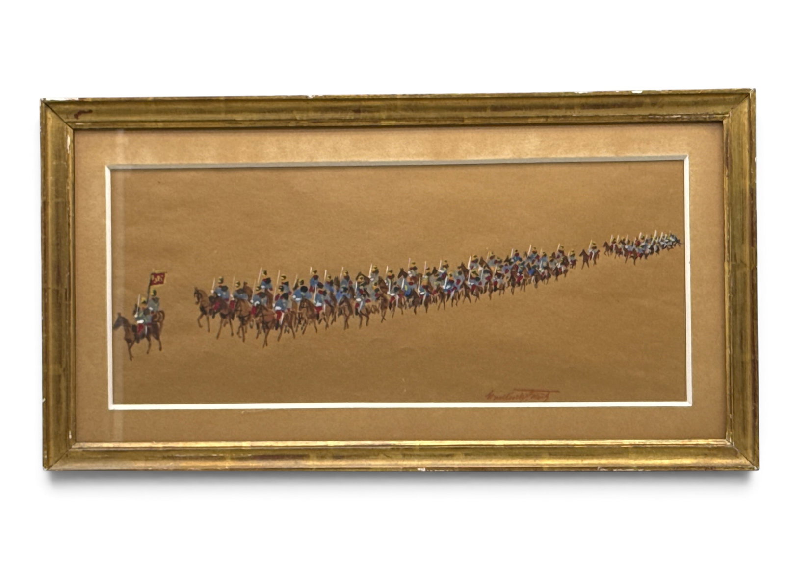 Watercolor/Paper: Calvary Scene (1 of 4)