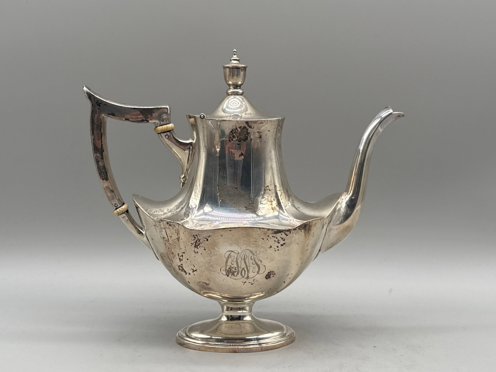 Five-Piece Gorham Sterling Silver Tea Set - 10