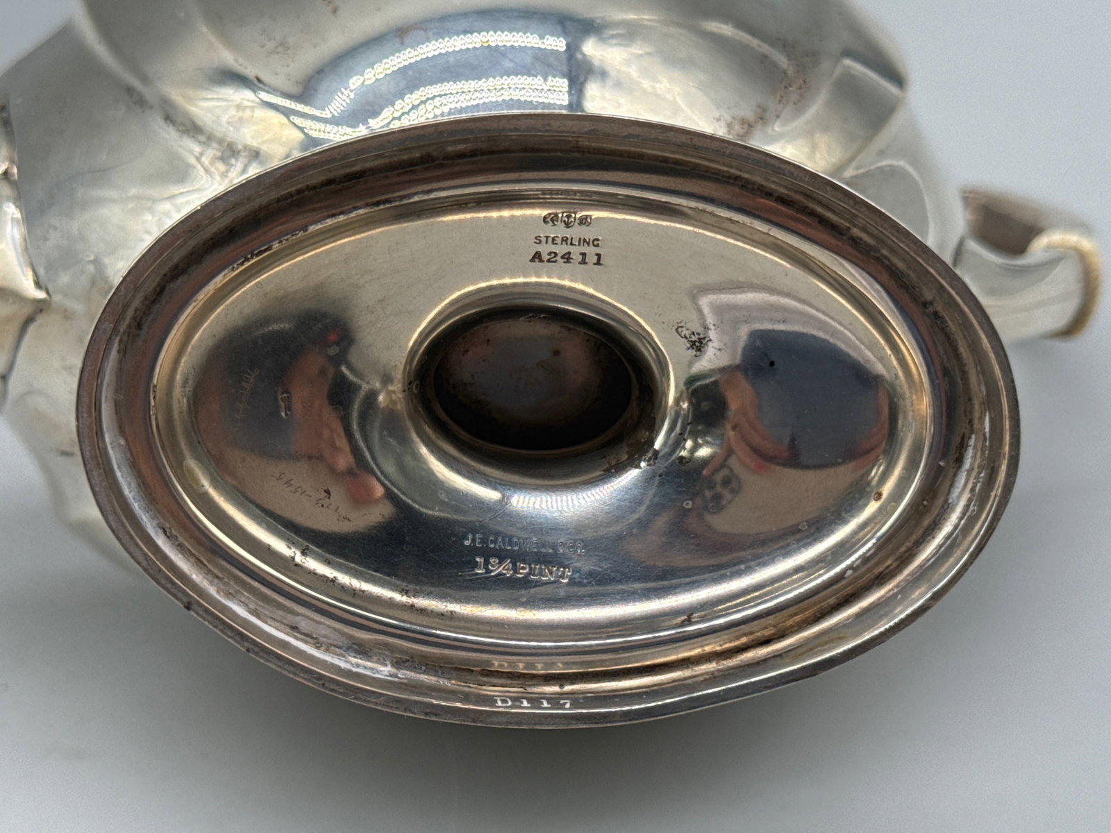 Five-Piece Gorham Sterling Silver Tea Set - 13