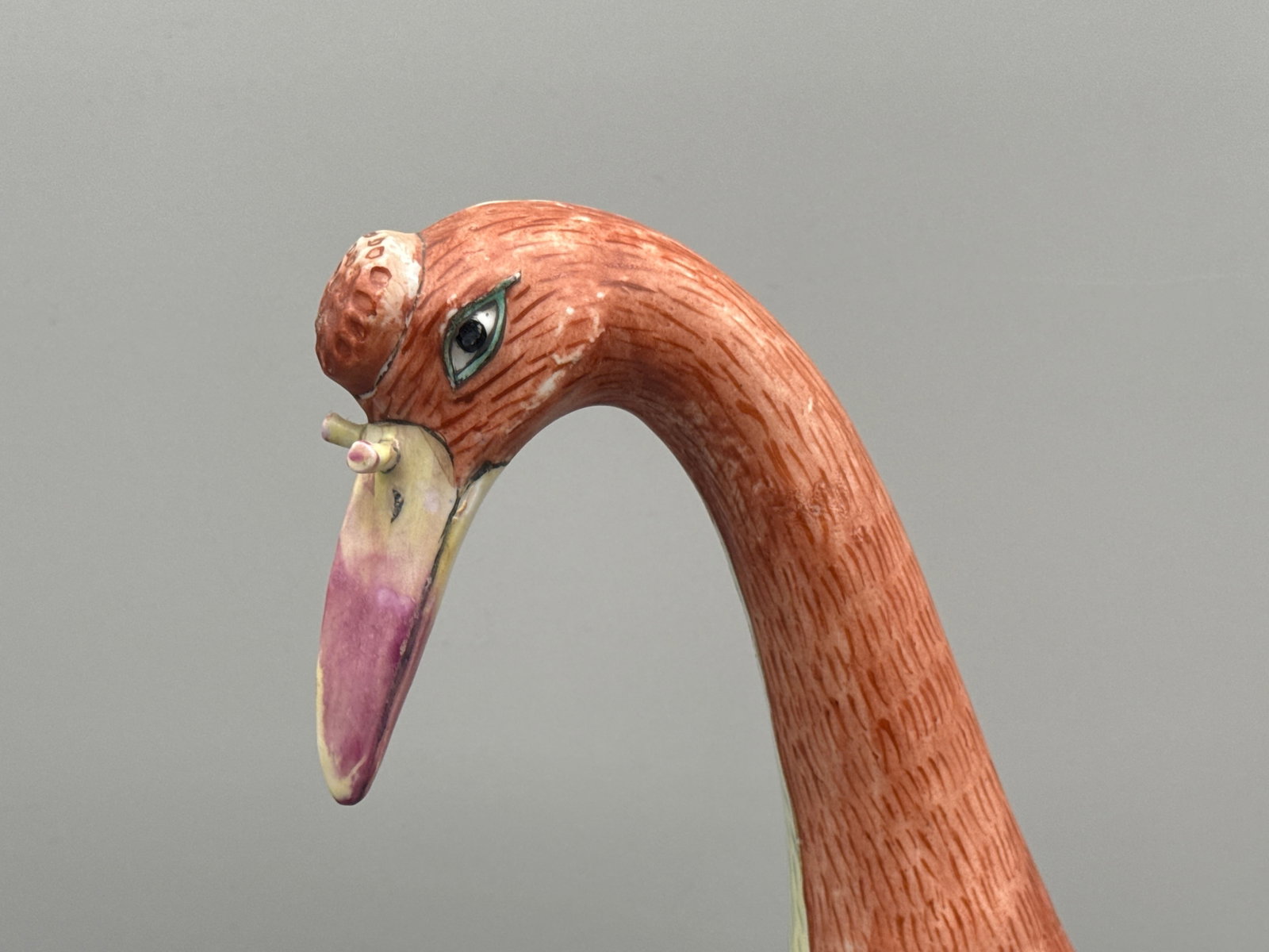 Two Chinese Export Crane Figures - 12