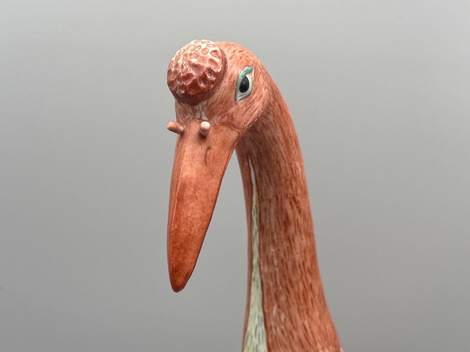 Two Chinese Export Crane Figures - 4