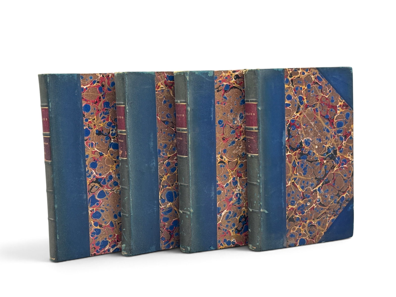 Rousseau: Emilius and Sophia in Four Volumes (1 of 8)