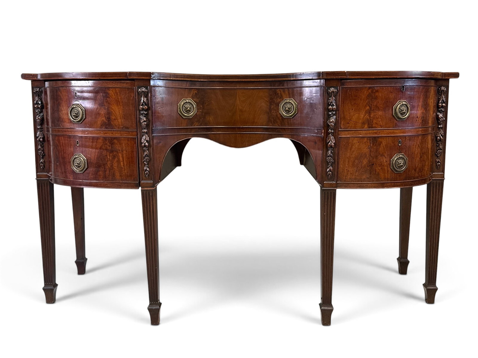 English Regency Mahogany Sideboard (1 of 7)