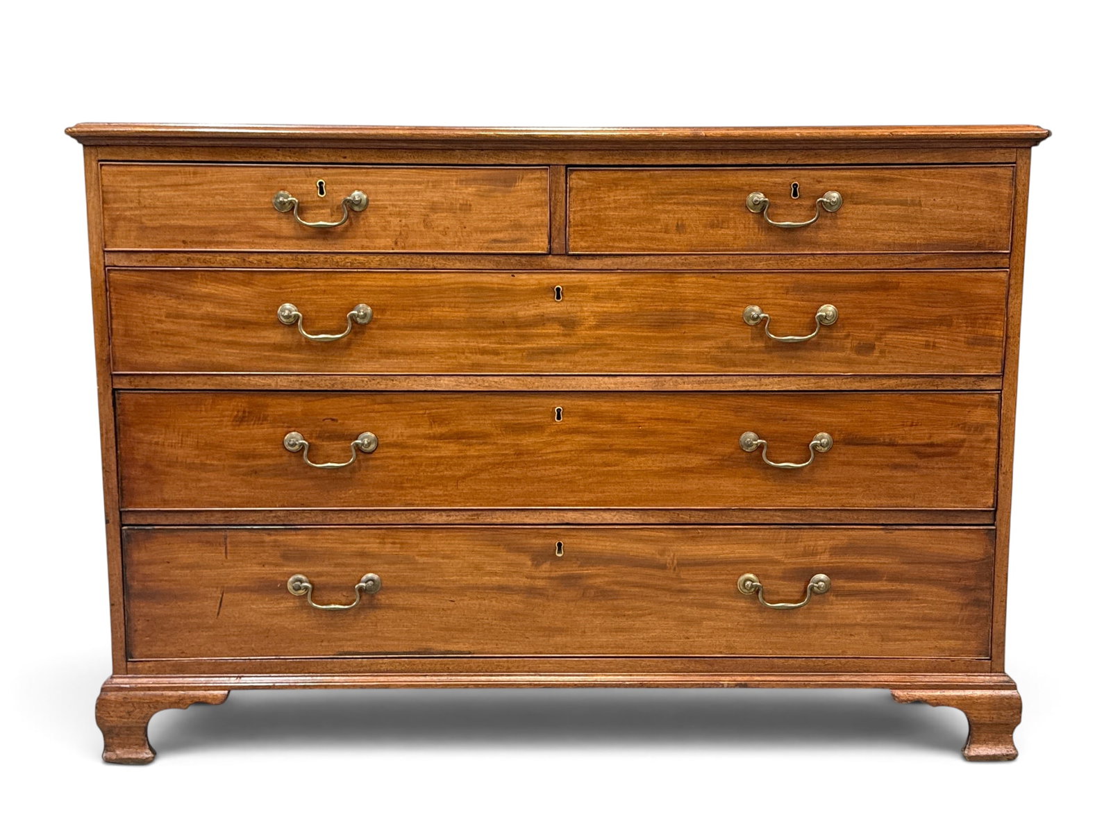 Georgian Mahogany Chest of Drawers (1 of 8)