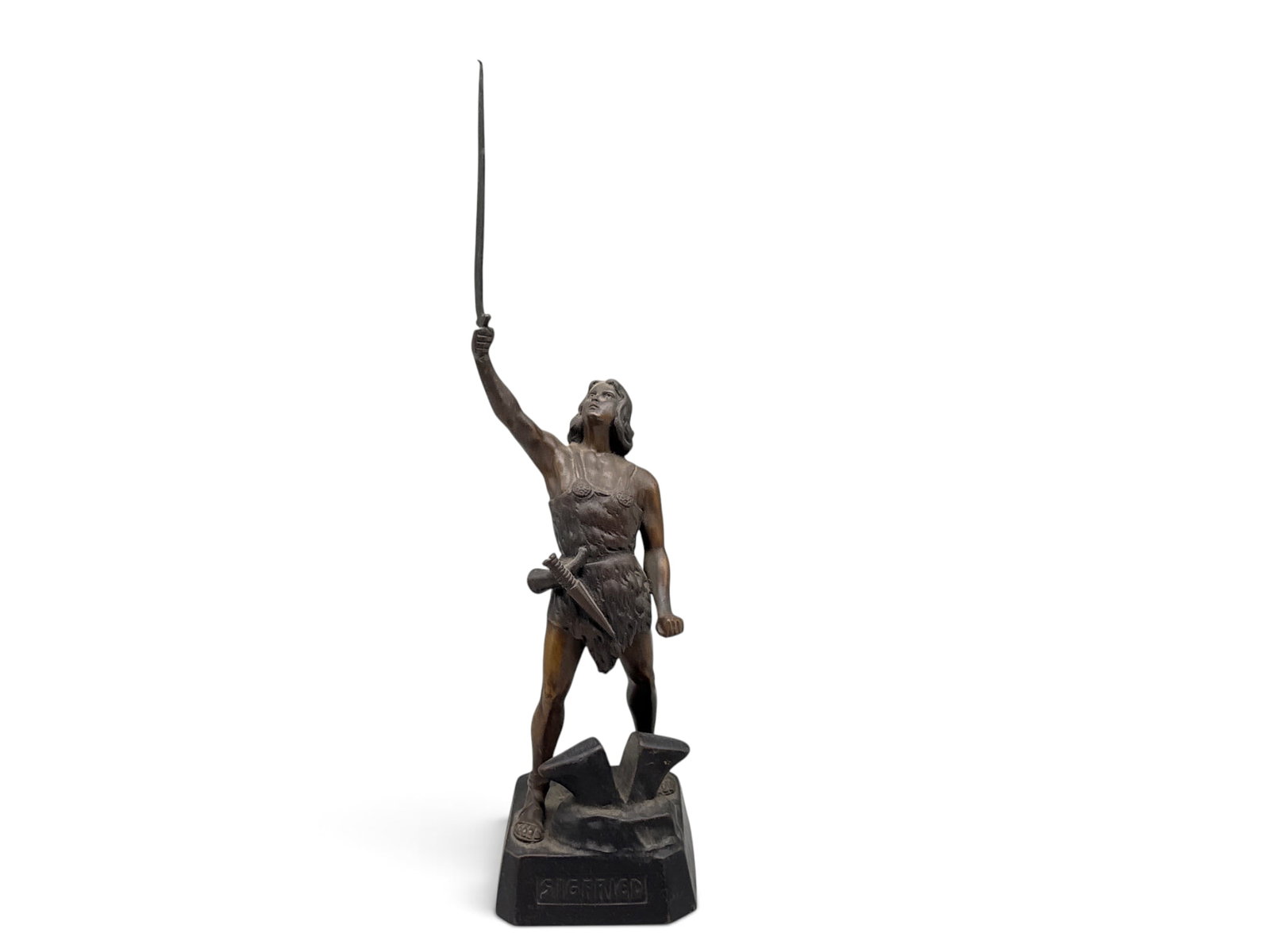 Raphael Kirchner Bronze Sculpture: Sigfried (1 of 6)