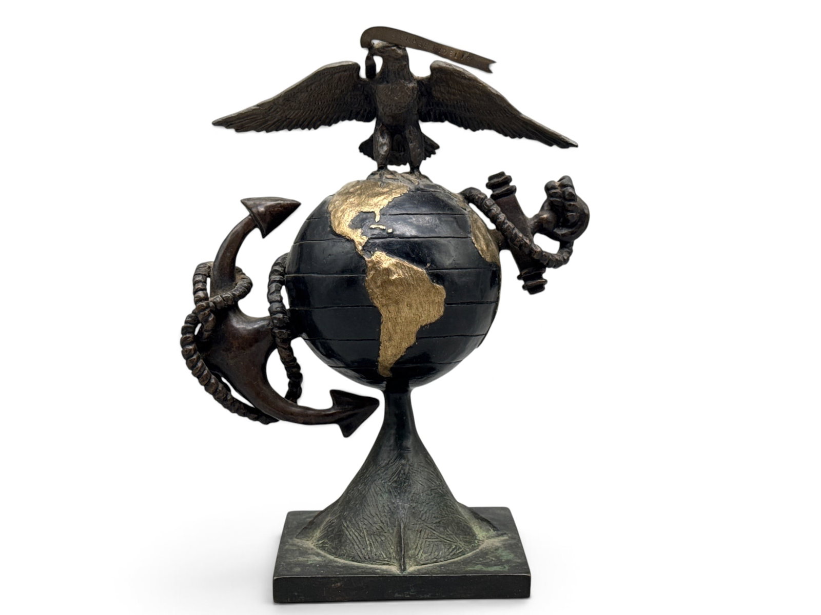 Ken Clarke Bronze: Eagle, Globe and Anchor (1 of 6)