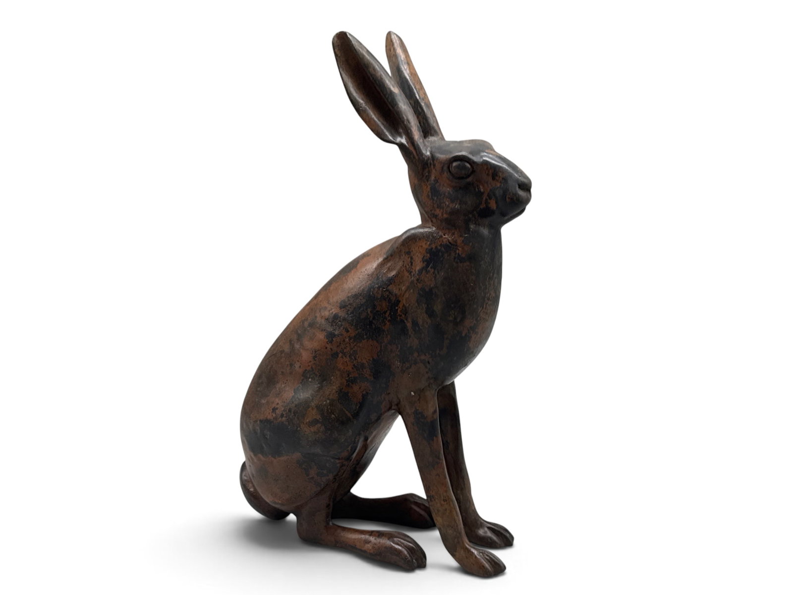 Bronze Jackrabbit Sculpture (1 of 5)