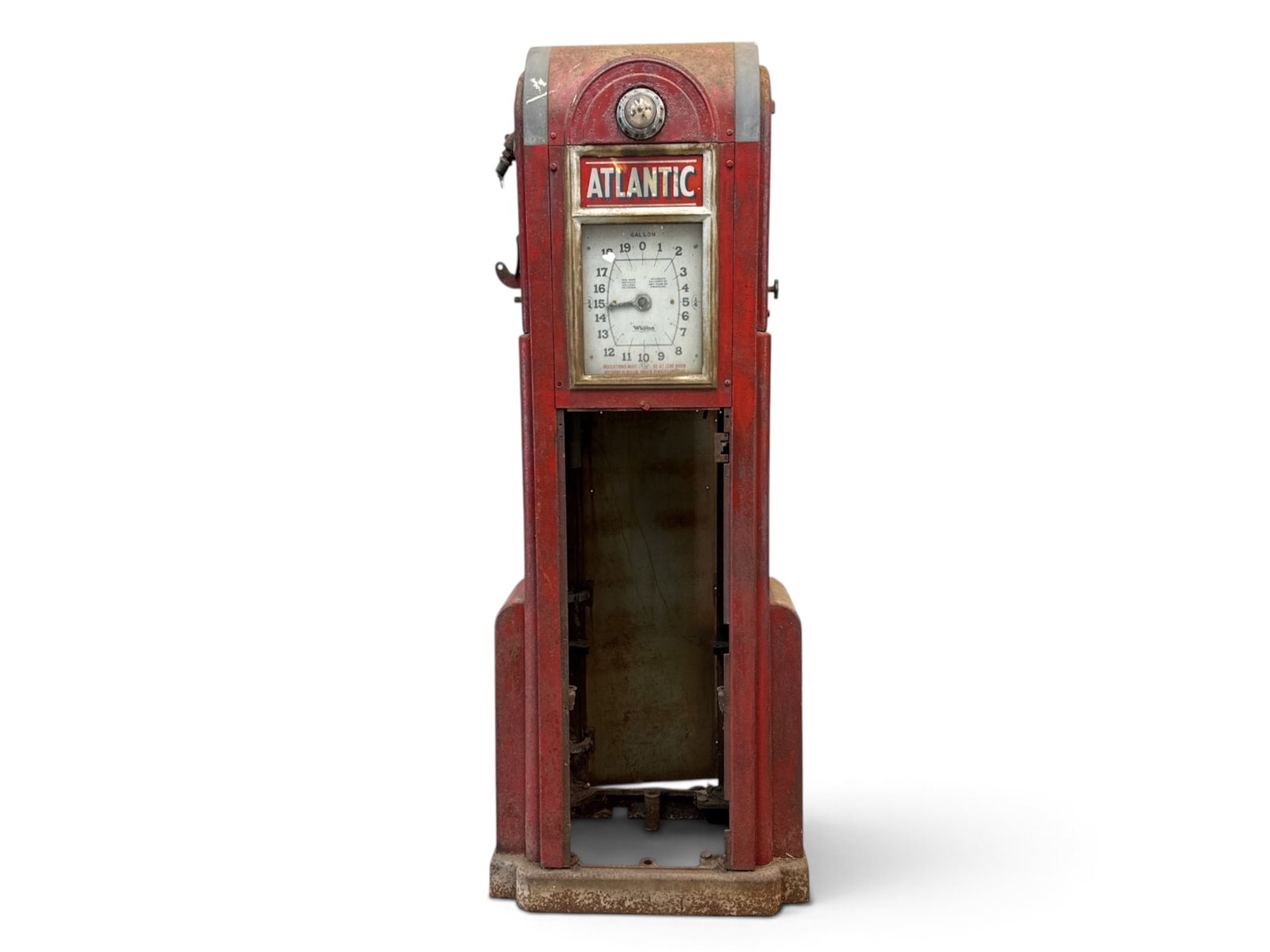 Wayne Model 866 Clock Face Gas Pump (1 of 7)