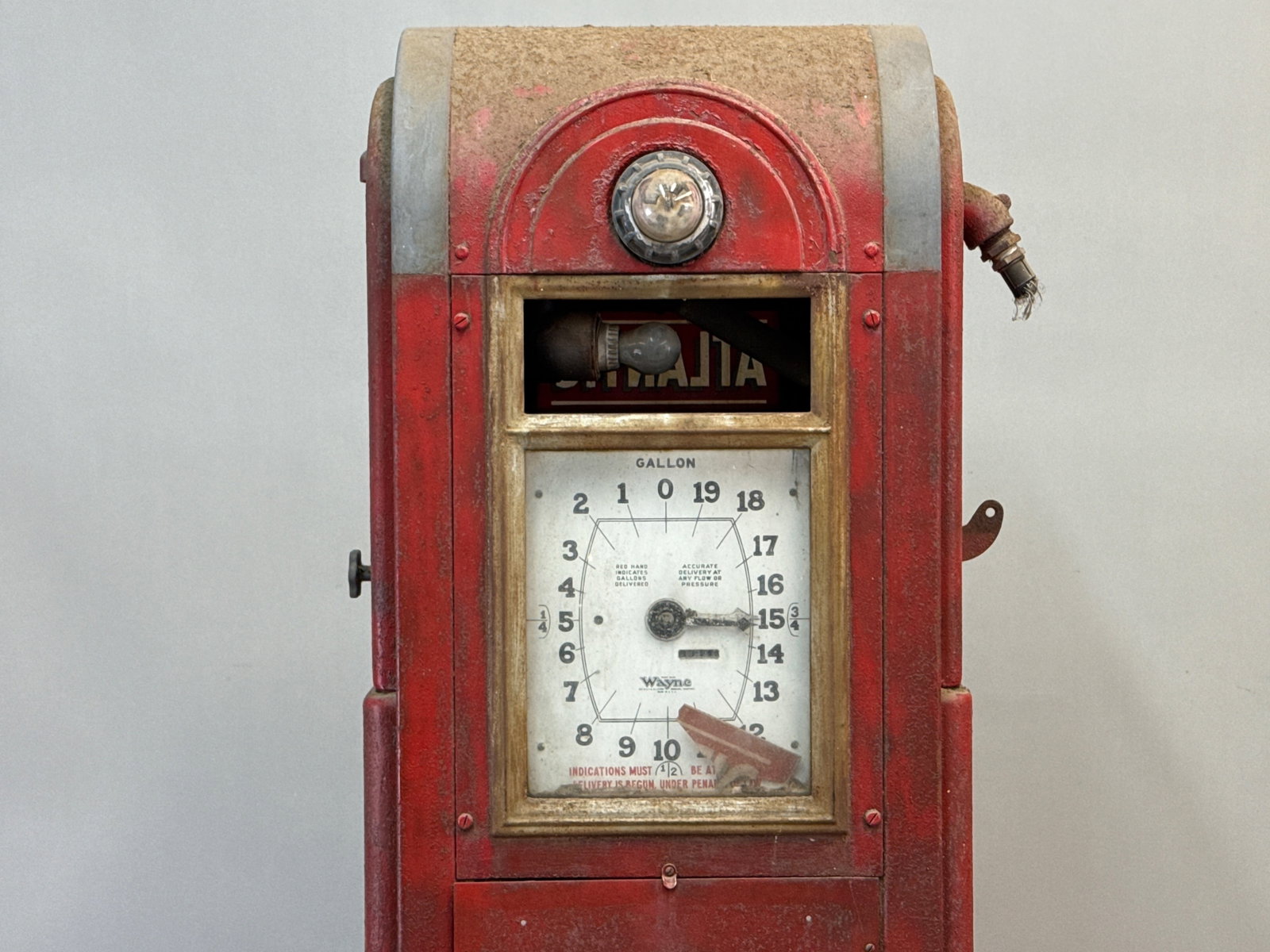 Wayne Model 866 Clock Face Gas Pump - 2