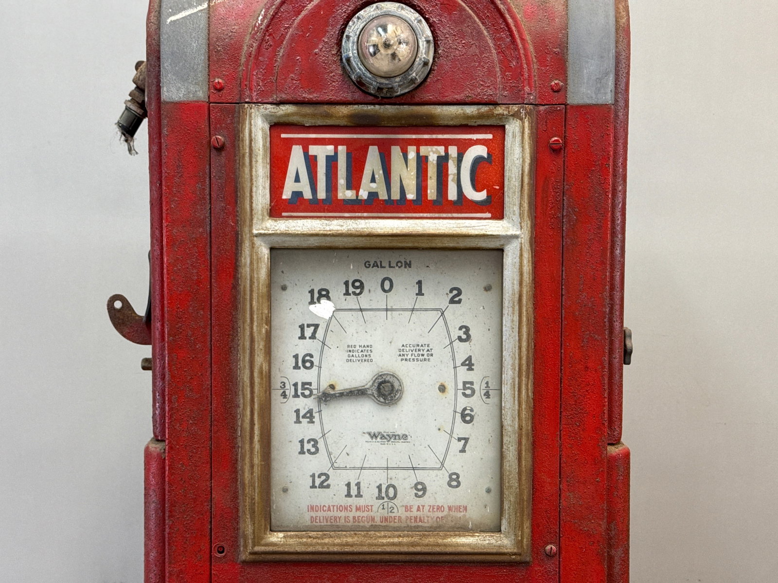 Wayne Model 866 Clock Face Gas Pump - 7