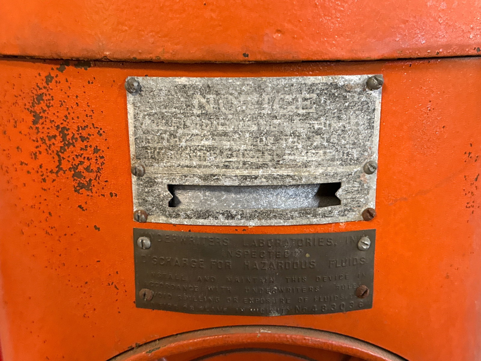 Tokheim Clock Face Gas Pump - 5