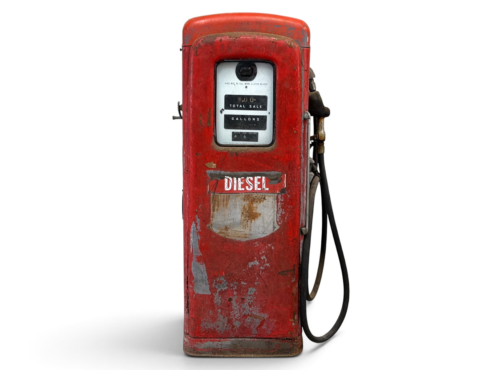 Wayne Model 80 Gas Pump: A 1950s Wayne Model 50 gas pump. | You have additional shipping options, and are not required to use Live Shipping. Additional shipping and delivery details are available on our website: