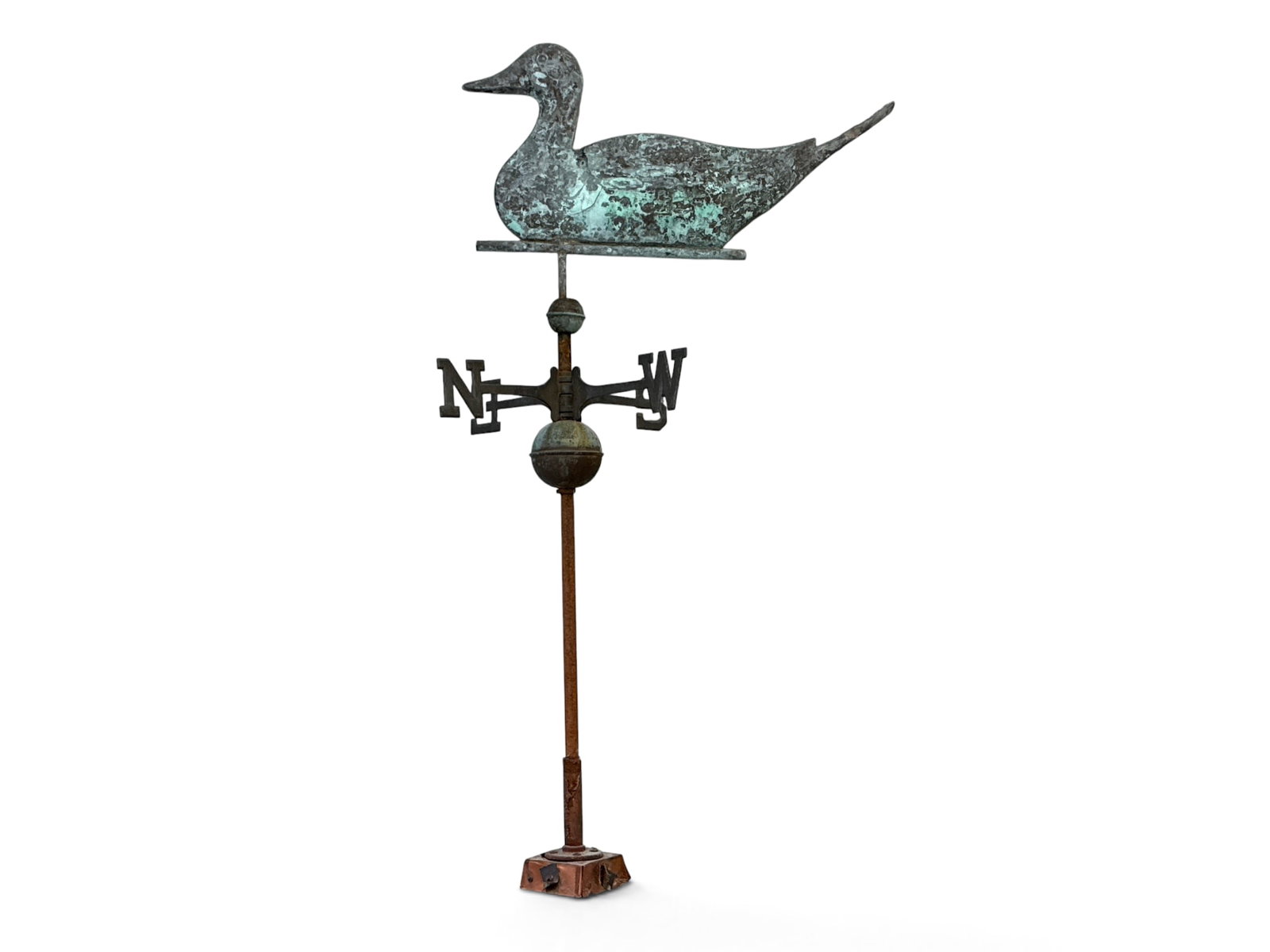 Copper Duck Weathervane (1 of 3)