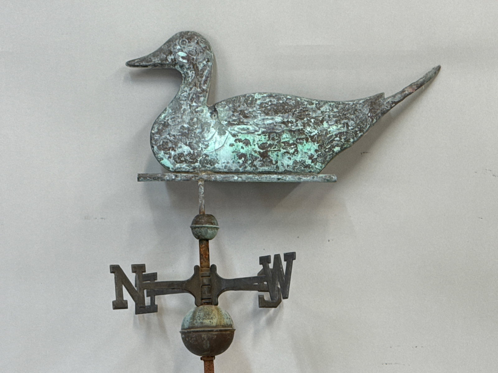 Copper Duck Weathervane - 2