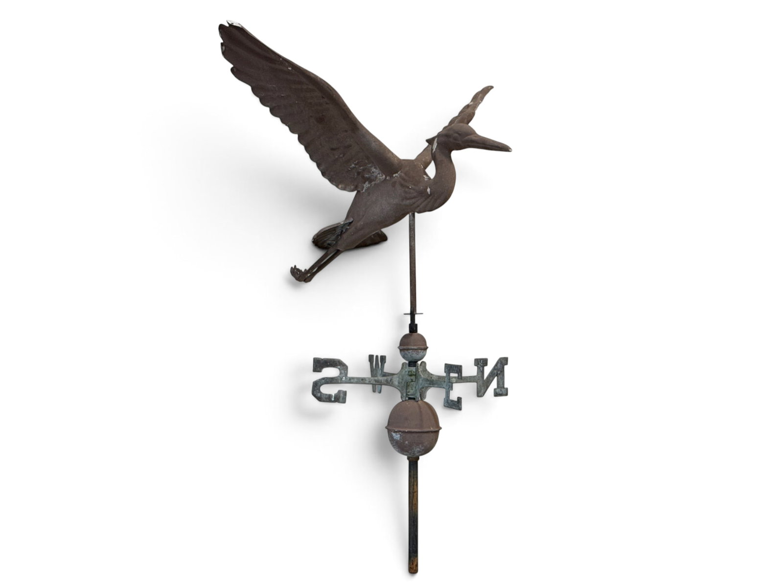Flying Heron Weathervane (1 of 5)