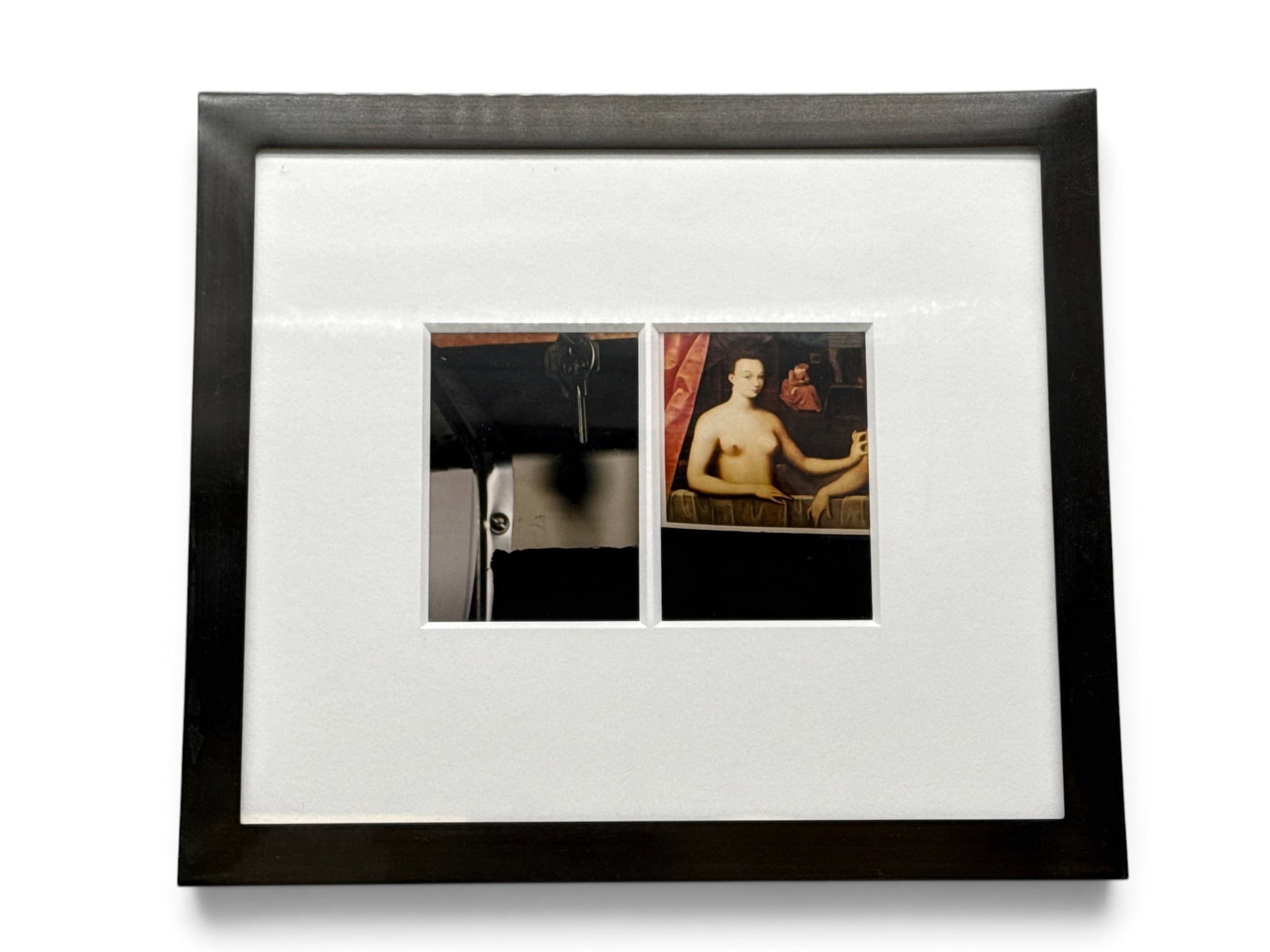 Susan Unterberg Chromogenic Print: DoubleTake #9: Susan Unterberg (American, 1941-). A chromogenic print titled "DoubleTake #9", 1996-1997. Edition 2 of 5. Framed under glass. Provenance: Yancey Richardson Gallery, New York. Image: 4in x 6in. Outside