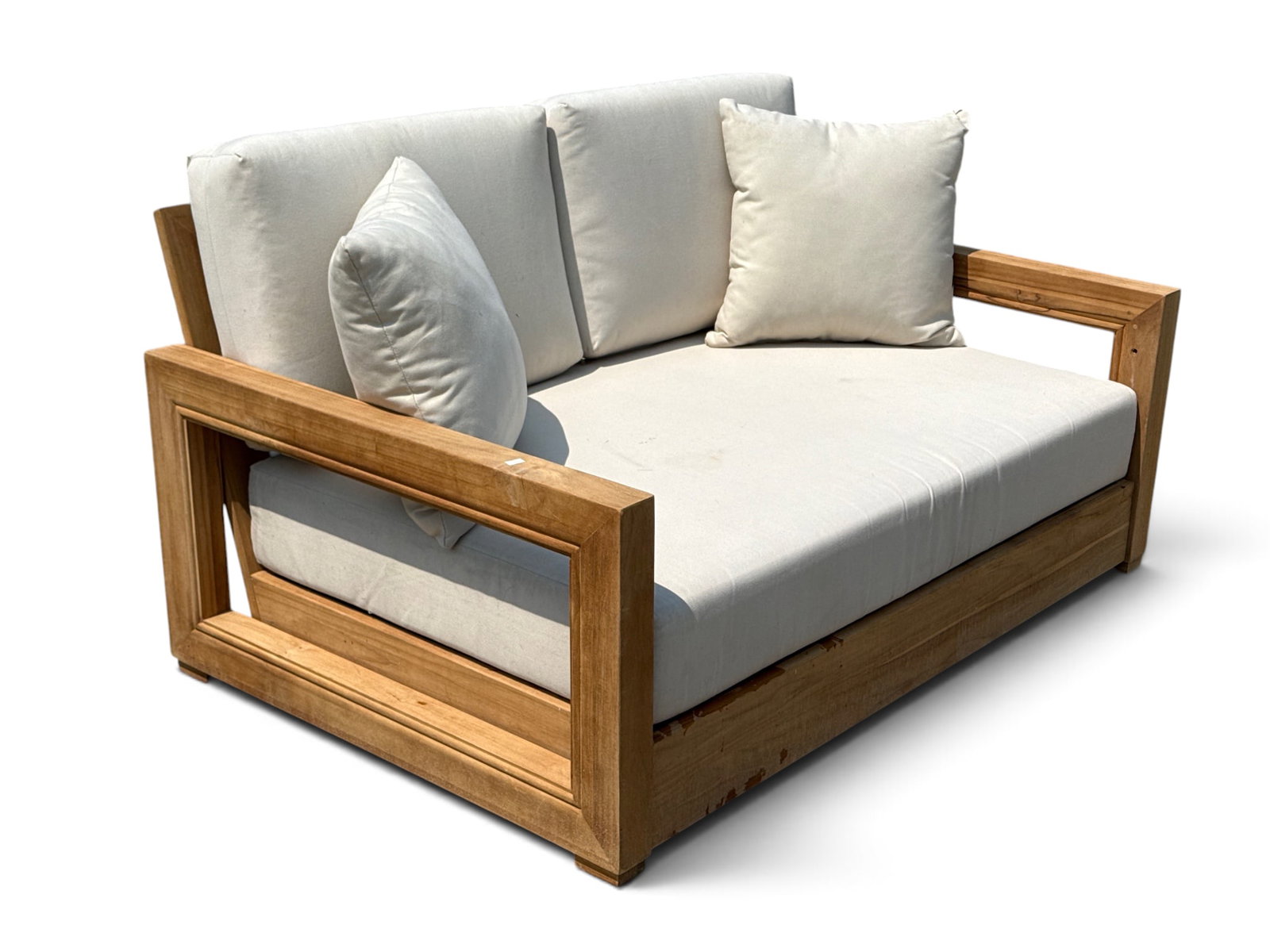 Safavieh Teak Lounge Loveseat (1 of 4)
