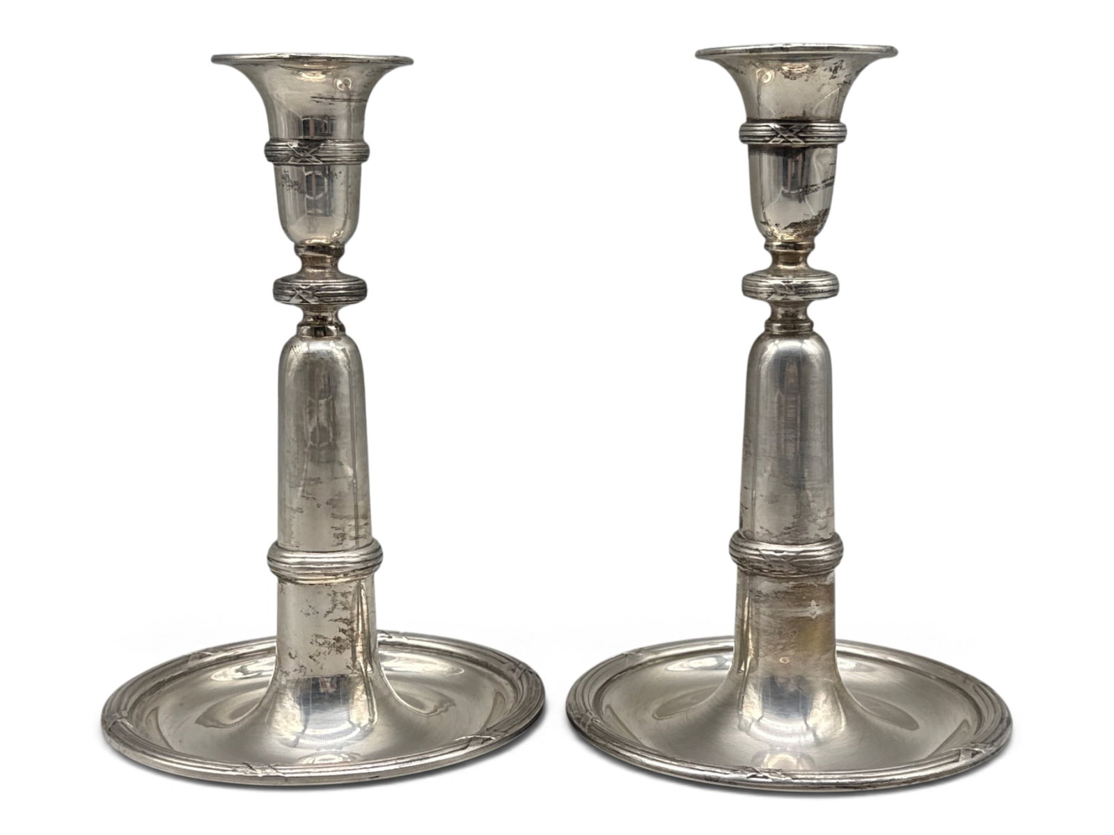 Pair of Buccellati Sterling Candlesticks (1 of 5)