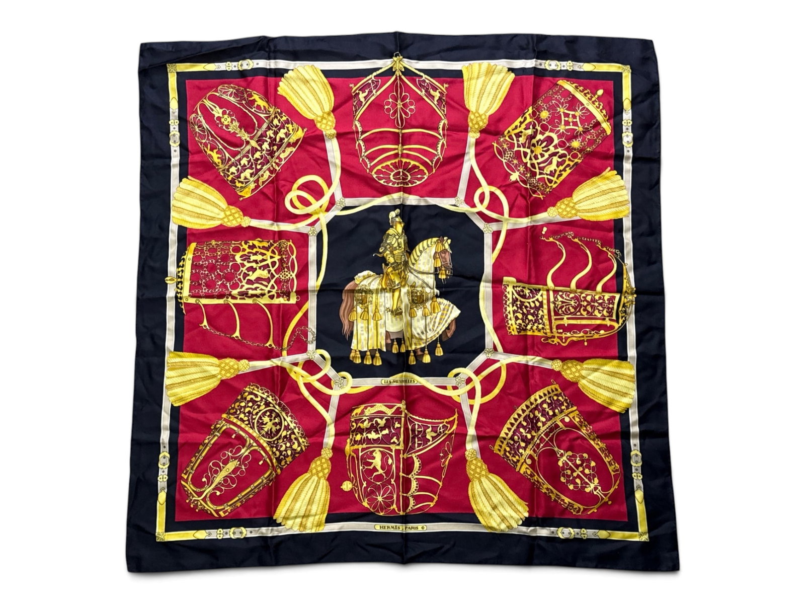 Hermes Paris Les Muserolles Silk Scarf (1 of 4)