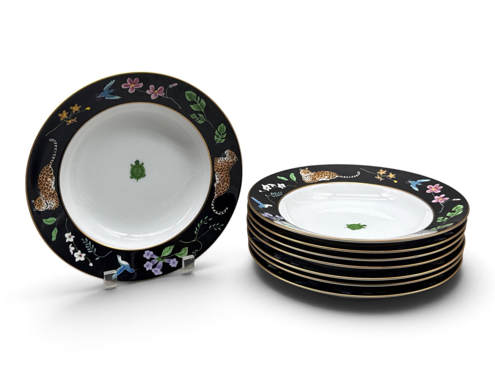 Eight Lynn Chase Jaguar Jungle Bowls (1 of 4)