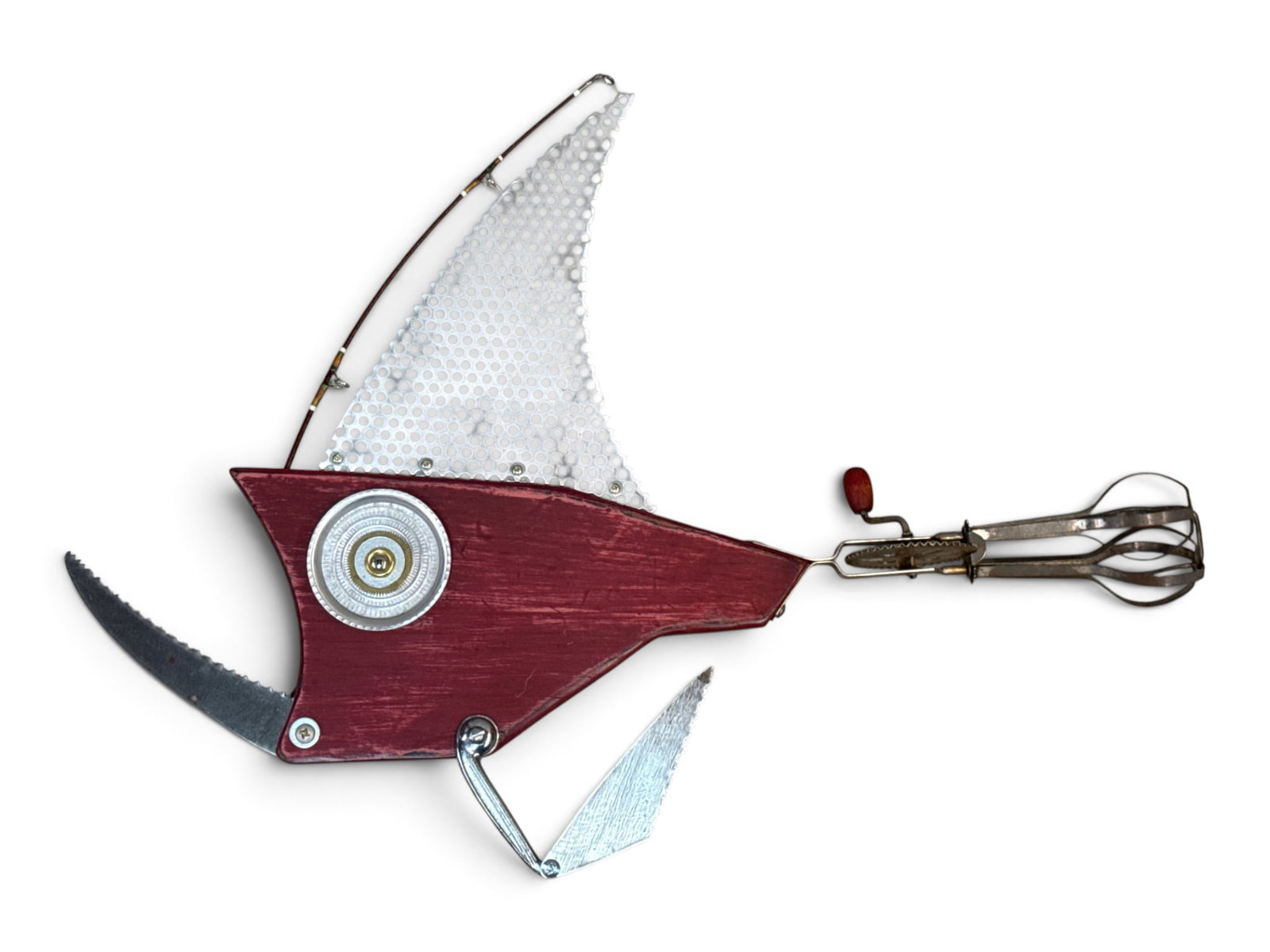 Brian Marshall Found Object Sculpture: Ruby (1 of 6)