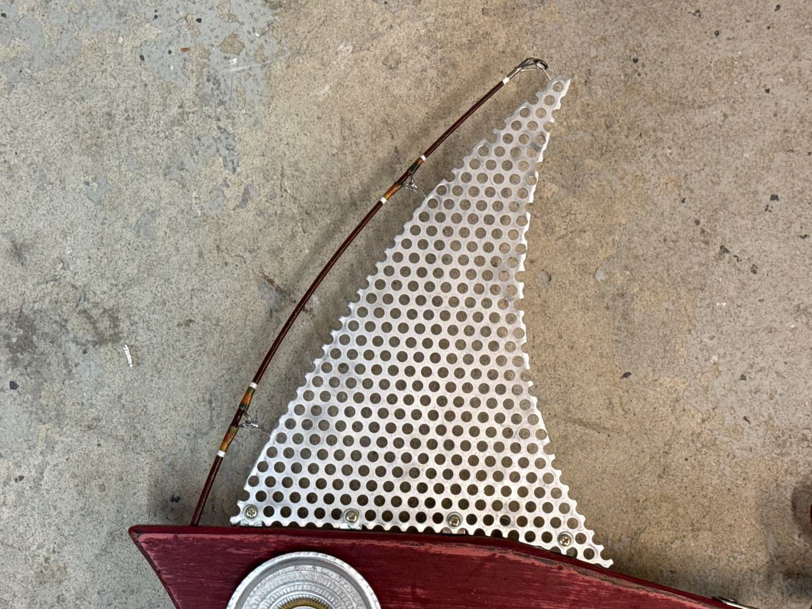 Brian Marshall Found Object Sculpture: Ruby - 4