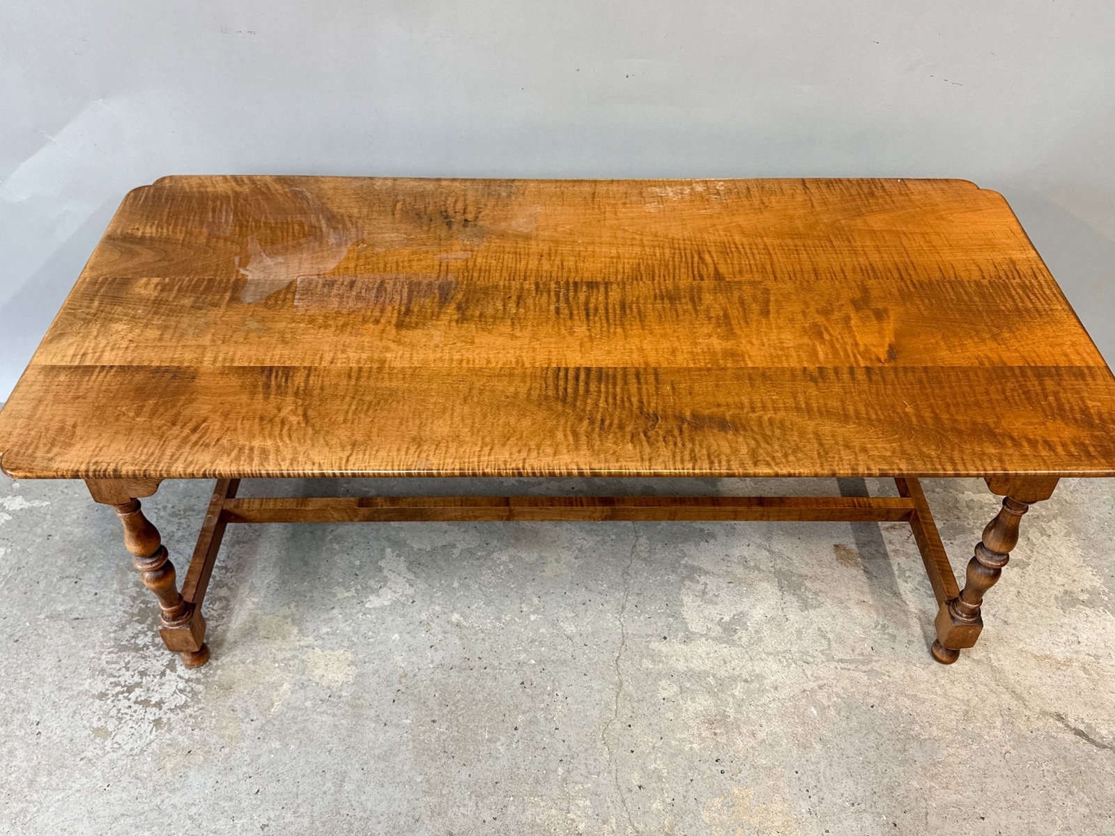 Marshall James Tiger Maple Coffee Table - 3