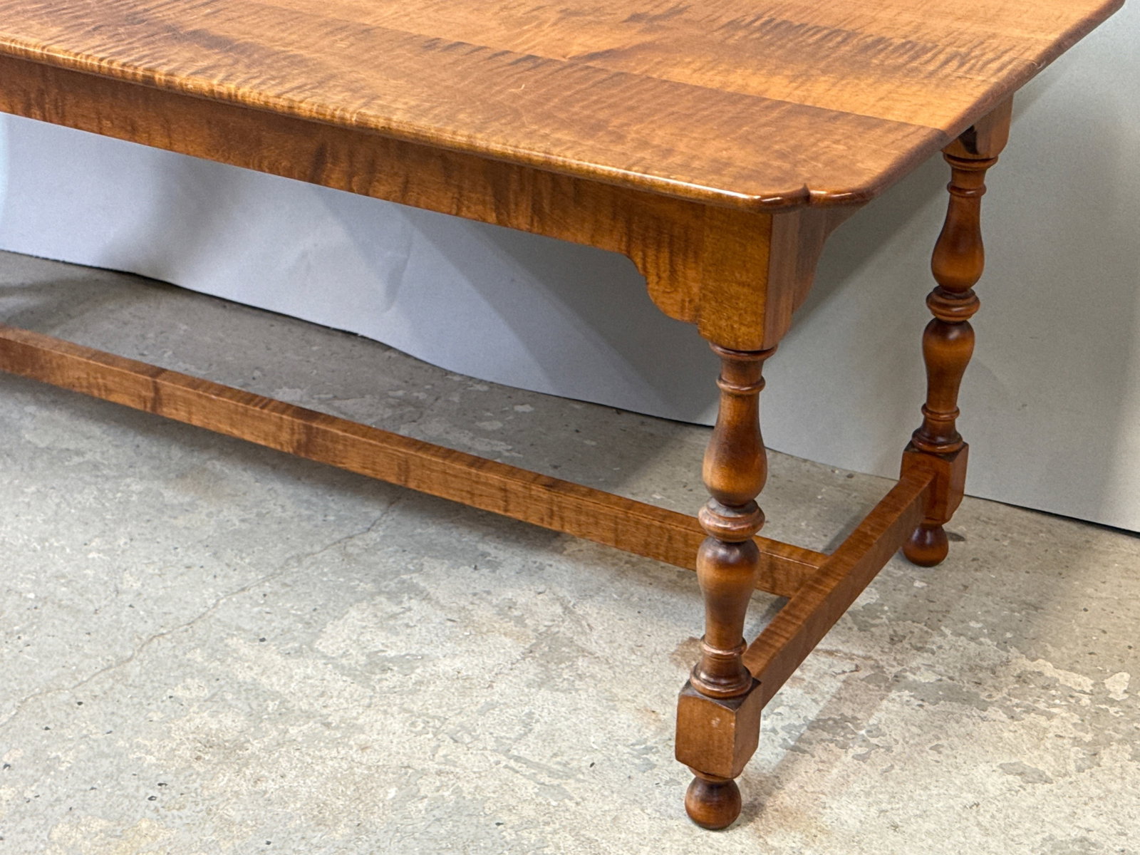 Marshall James Tiger Maple Coffee Table - 4