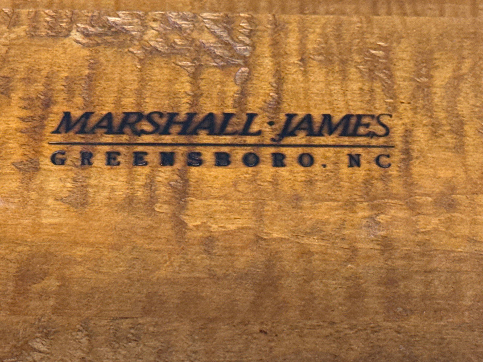 Marshall James Tiger Maple Coffee Table - 7