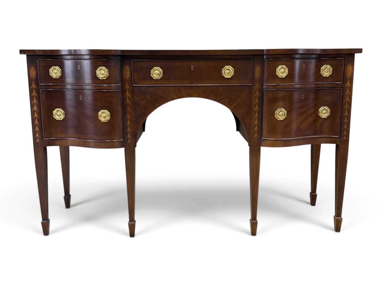 E.J. Victor Federal-style Mahogany Sideboard (1 of 8)
