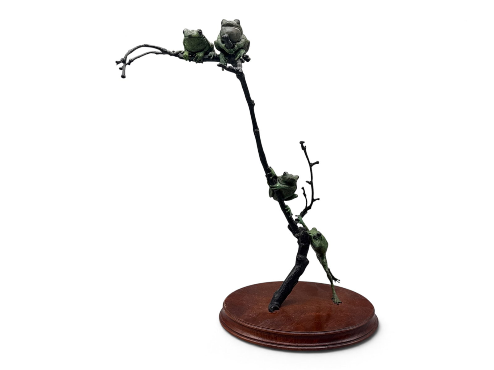 Andre Harvey Bronze: Frogs in a Tree (1 of 4)