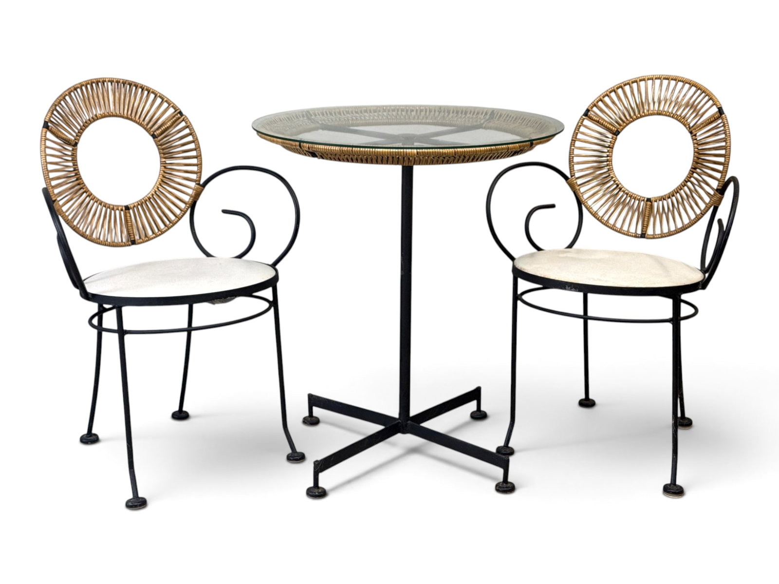 Midcentury Modern Three-Piece Bistro Set (1 of 7)