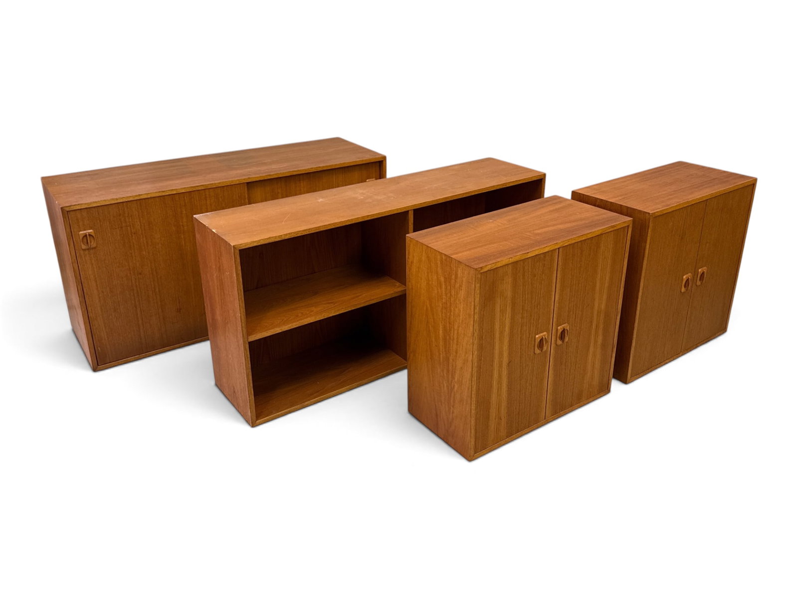 Grouping of Danish Teak Cabinets (1 of 11)