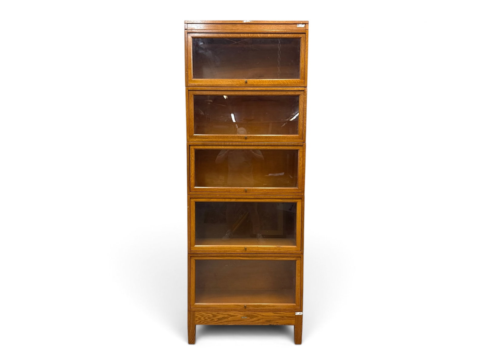 Globe Wernicke Oak Barrister Bookcase (1 of 8)