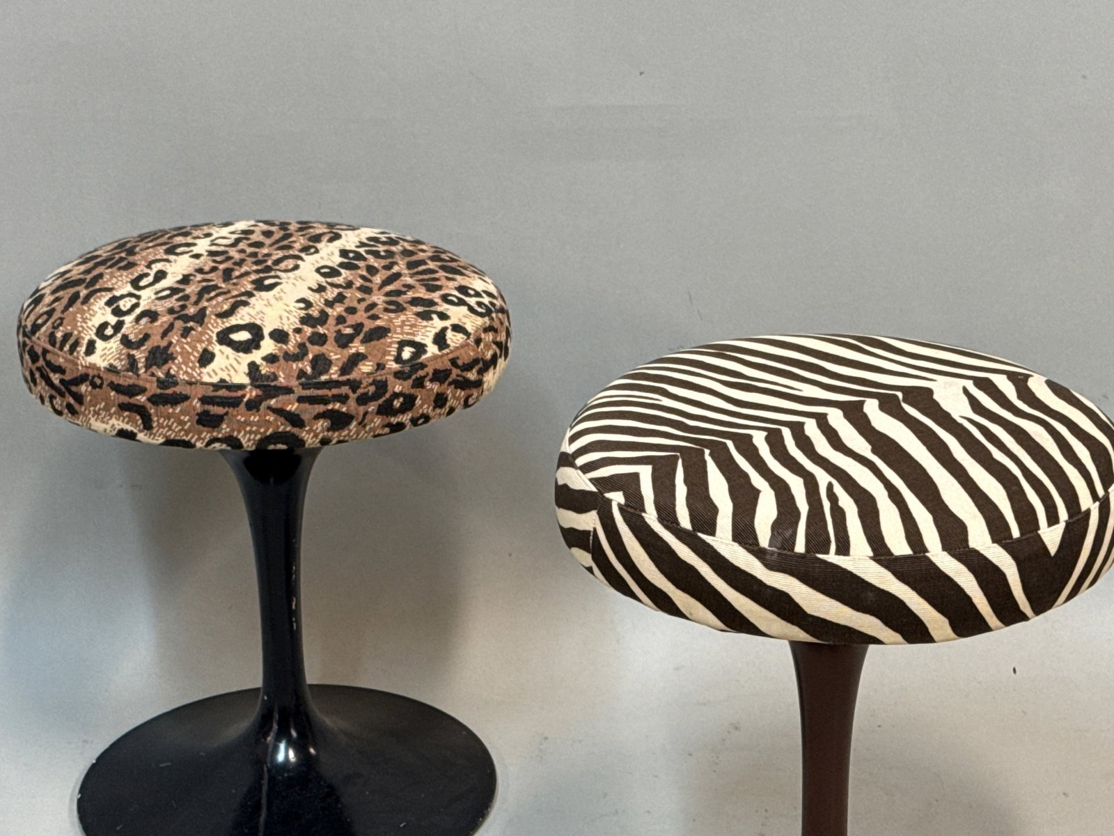 Two Eero Saarinen Tulip Stools - 2