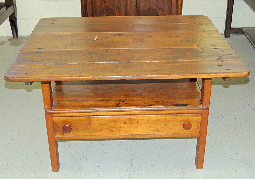 Pine Bench Table (1 of 2)